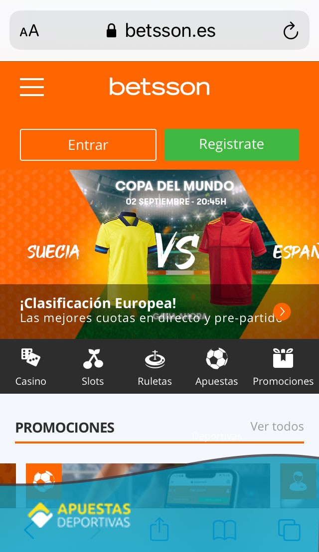 Betsson Móvil: ¡Apostá y jugá casino desde tu celular en 2025!